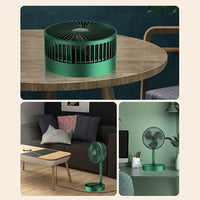 Foldable Rechargeable Desk Fan | Portable USB Cooling Fan for Home, Office & Travel