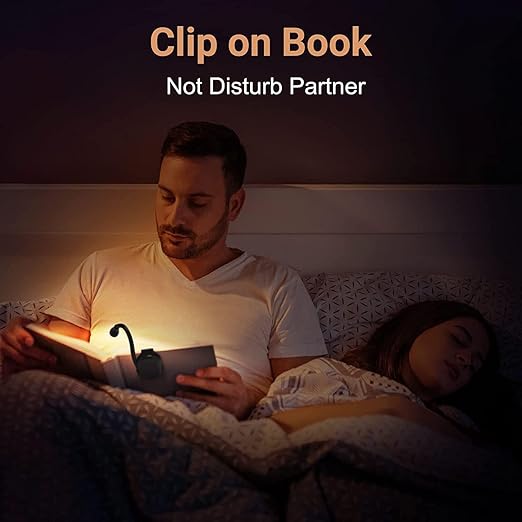 Reading Light Book Lamp for Book Reading ( Design Marker Pen Set FREE )