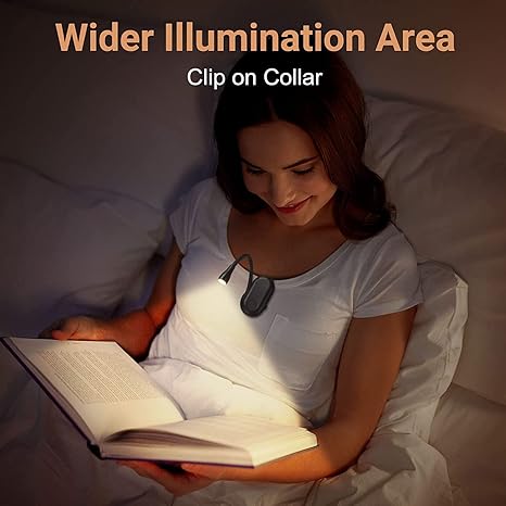 Reading Light Book Lamp for Book Reading ( Design Marker Pen Set FREE )