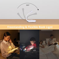 Reading Light Book Lamp for Book Reading ( Design Marker Pen Set FREE )