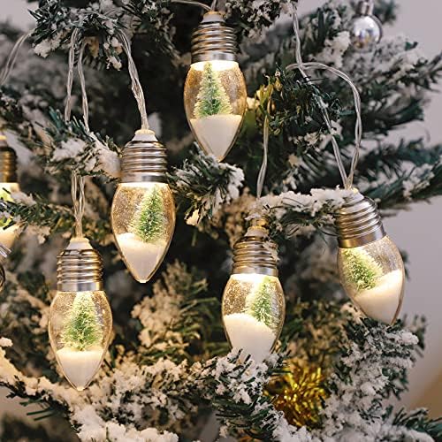 Christmas Tree Globe Patio string Lights