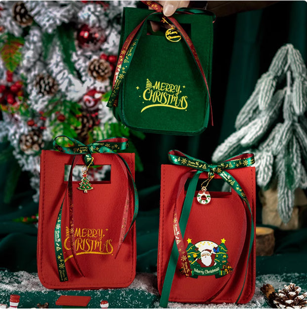 Christmas Gift Packaging Bag Handheld