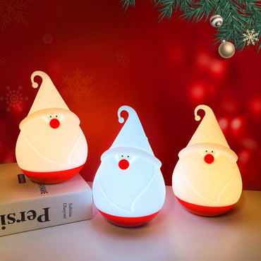 Silicone Snowman Santa Lamp