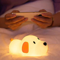 Cute Puppy Soft Silicone USB Rechargeable