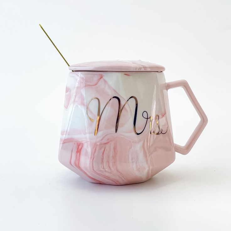 Mr. and Mrs. Ceramic Coffee Mugs Set