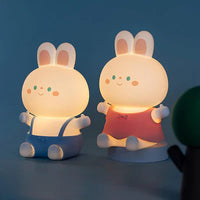 Rabbit Night Light Lamp for Kids Bedroom, Birthday Gifts, Home Decor, Return gifts .