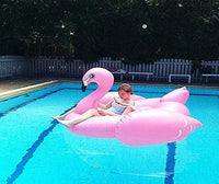 Inflatable Giant Swimming Pink Swan Flamingo Floating Pool Toys  summer swimming pvc inflatable exclusive fashion flamingo pink water inflatable swimming pool floating row