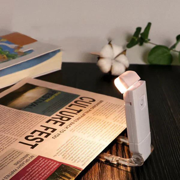 Rechargeable Book Reading Light | Brightness and Temperature Adjustable