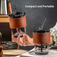 Glass Tumbler ( BUY 1 GET 1 FREE ) Random color only