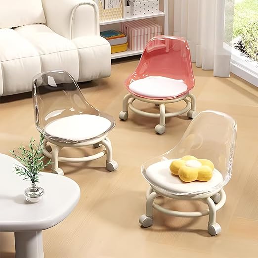 Acrylic™ Chair with Universal Wheel