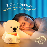 Bear Colour Changing Baby Night Light