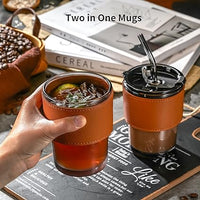 Glass Tumbler ( BUY 1 GET 1 FREE ) Random color only