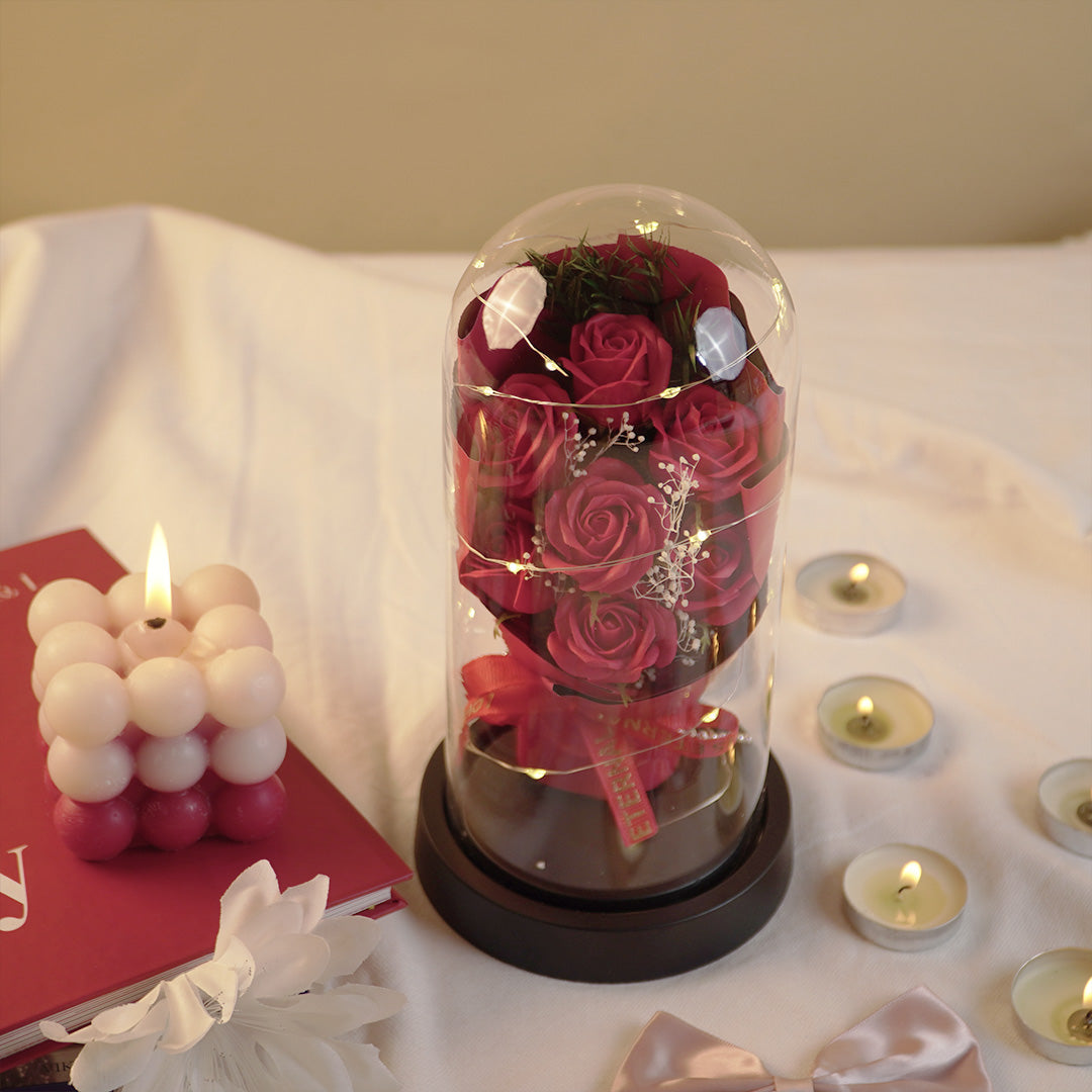 Luxury Rose Dome Gift for Special Occasions