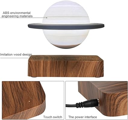 Magnetic Levitation Saturn Lamp image 5