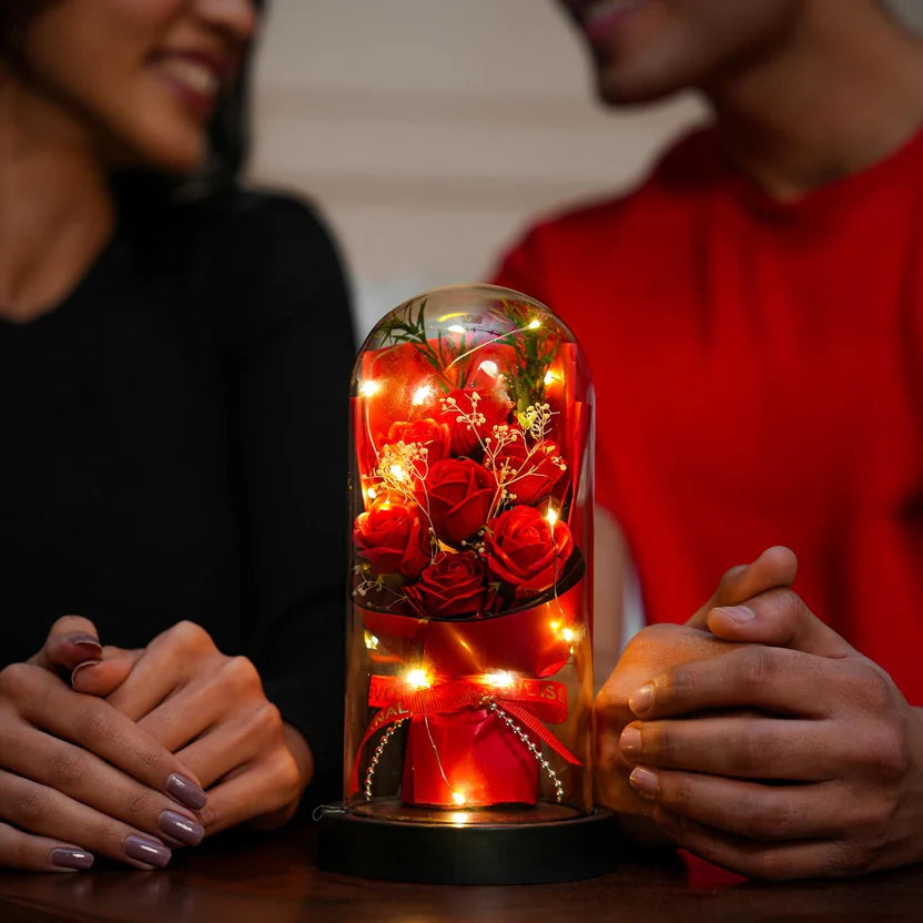 Luxury Rose Dome Gift for Special Occasions