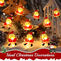 LED Christmas Santa Claus Fairy String Lights