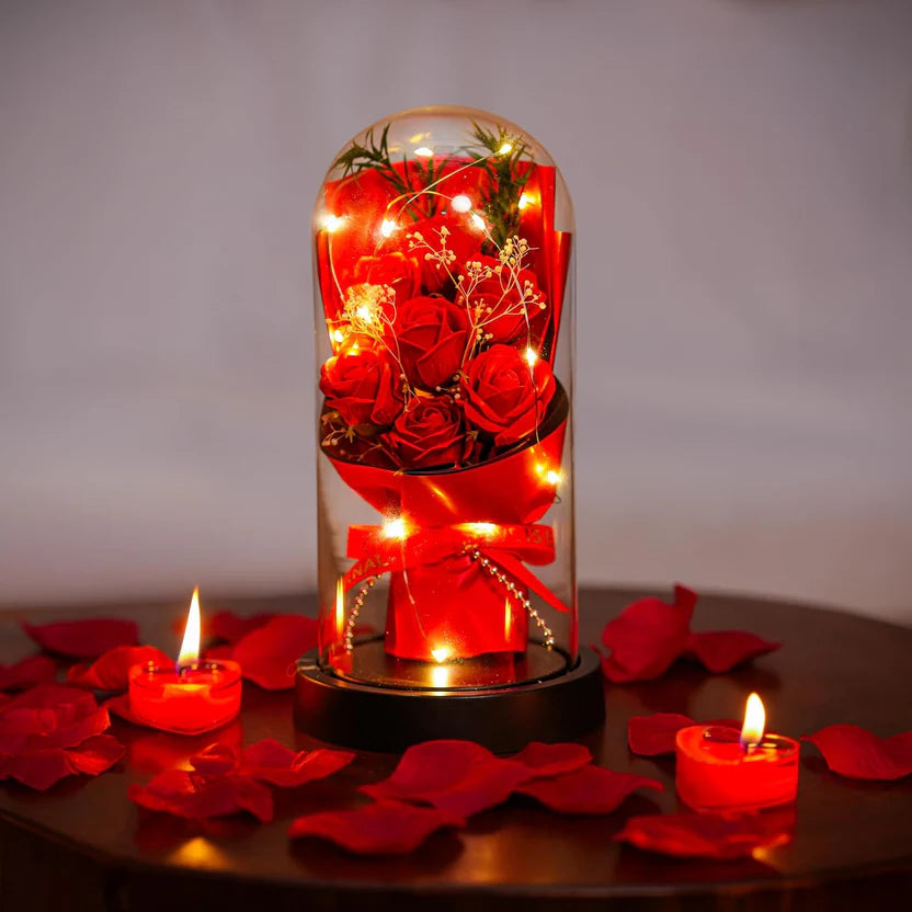 Luxury Rose Dome Gift for Special Occasions