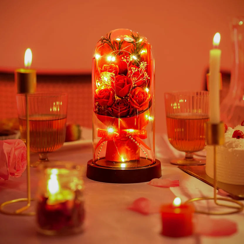 Luxury Rose Dome Gift for Special Occasions