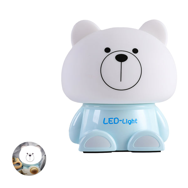 Silicone Teddy Bear Rechargeable LED Night Lamp