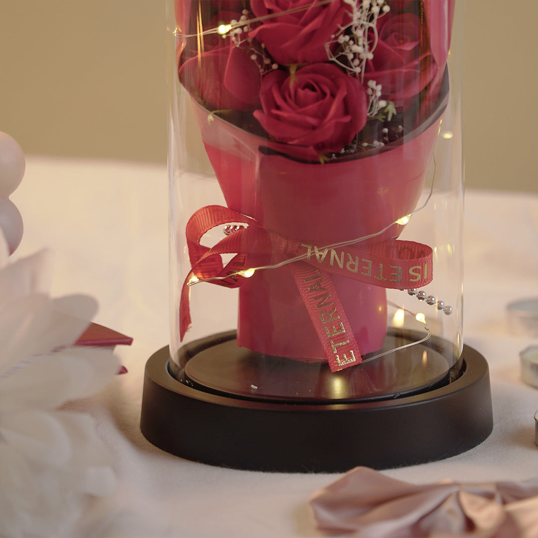 Luxury Rose Dome Gift for Special Occasions