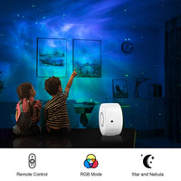 Galaxy Starry Sky Projector, 3D Starlight Projector Lamp with Remote Control,