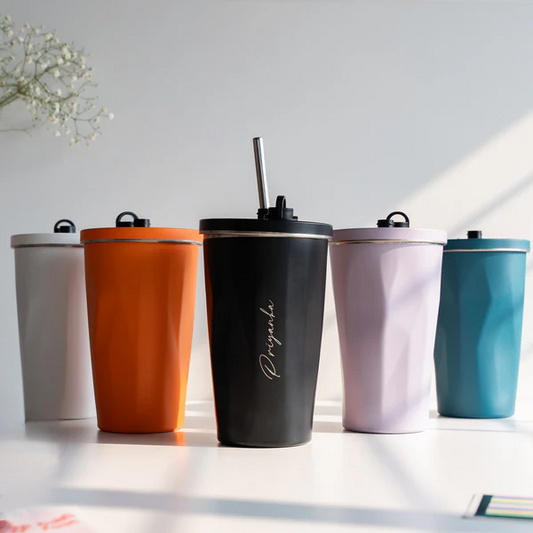 Personalized Insulated Geometric Sipper