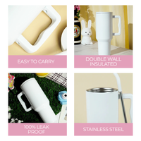 Pure Frost Minimal Tumbler (Classic White)