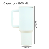 Pure Frost Minimal Tumbler (Classic White)