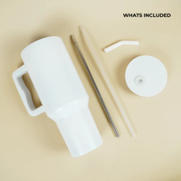 Pure Frost Minimal Tumbler (Classic White)