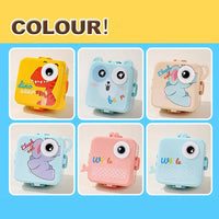 Personalized square stainless steel kids Bento Lunch Box