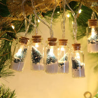 Christmas Wishing Bottle String Lights