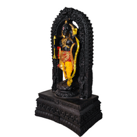 Hindu God Ram Ji murti Colored Dress ayodhya Resin Handmade sculpture