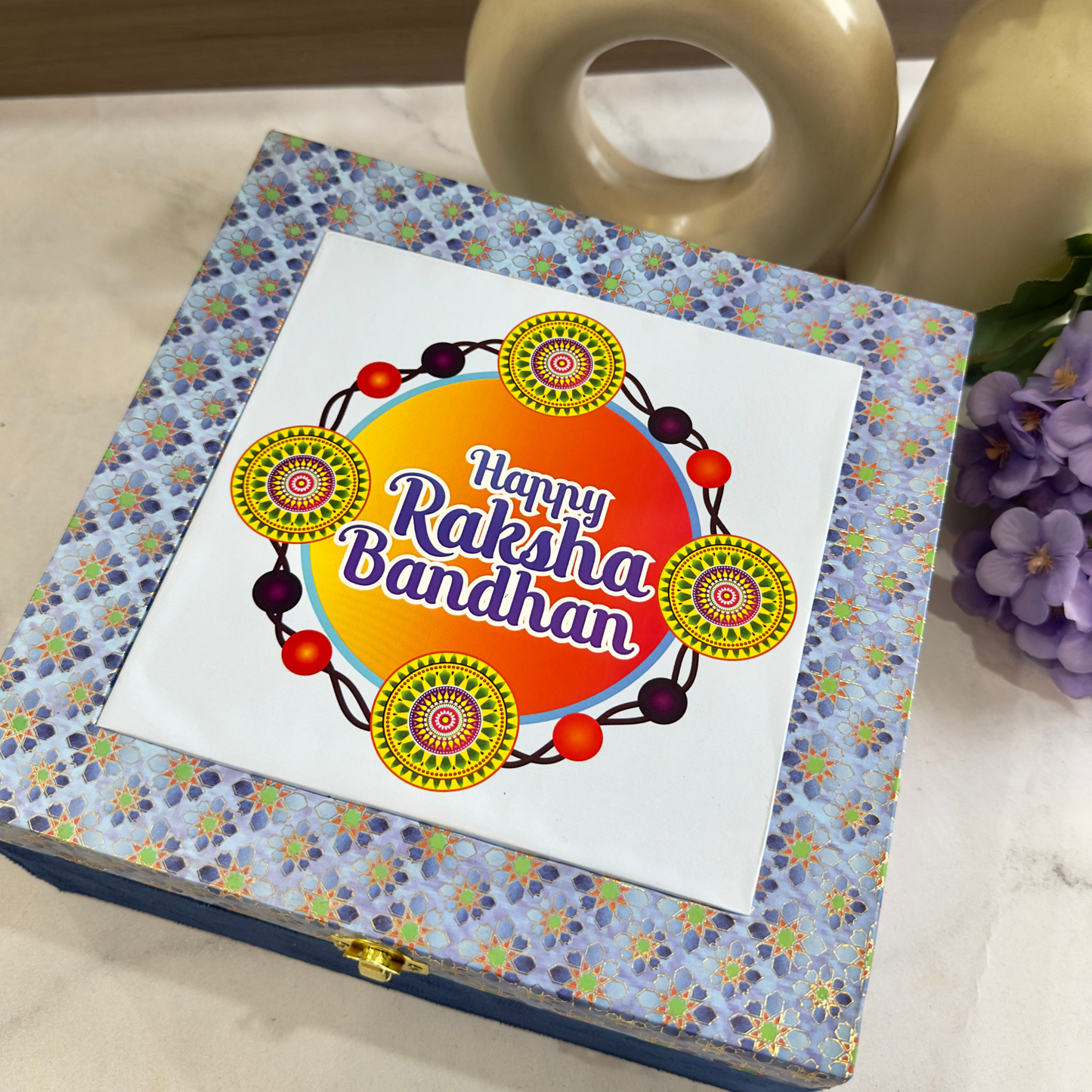 Festive Rakhi Delight Hamper – Sweet Treats & Heartfelt Bonds