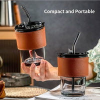Glass Tumbler ( BUY 1 GET 1 FREE ) Random color only
