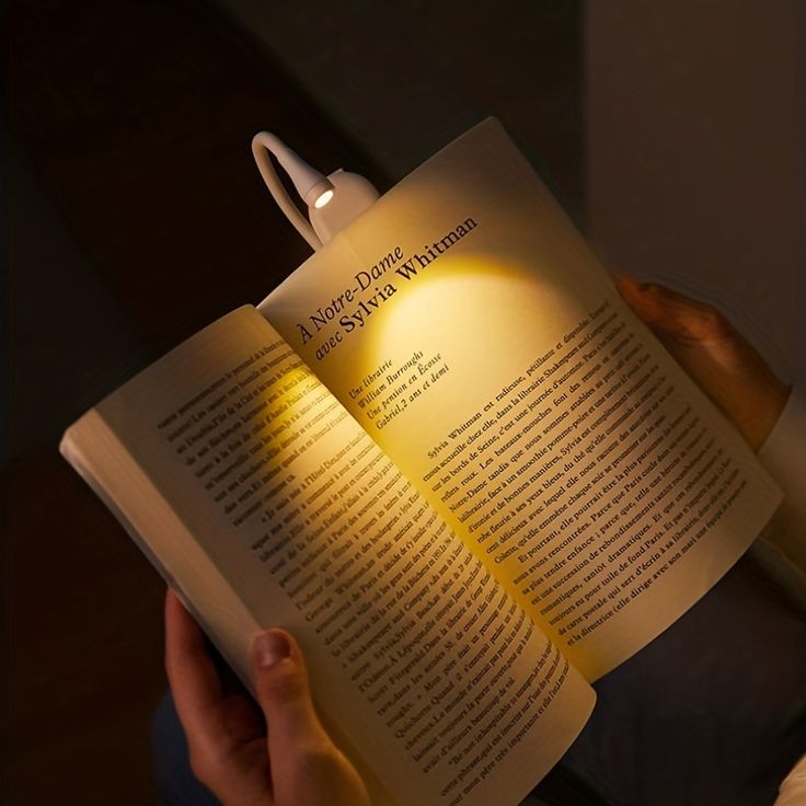 Reading Light Book Lamp for Book Reading ( Design Marker Pen Set FREE )