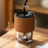 Glass Tumbler ( BUY 1 GET 1 FREE ) Random color only