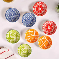 Artisan’s Touch – Handcrafted Ceramic Bowls Set of 8 (70ml)