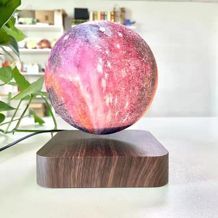 Galaxy Multicolor Levitating Moon