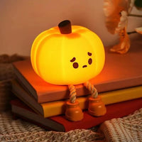 Pumpkin Night Lamp 3 Level Dimmable LED Nightlight