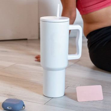 Pure Frost Minimal Tumbler (Classic White)