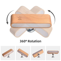 Rotating Magnetic Night Lamp
