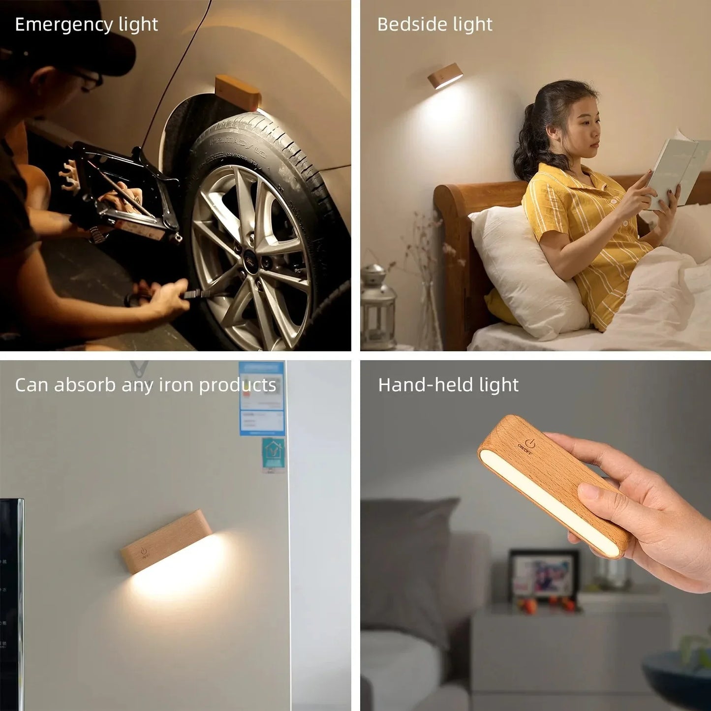 Rotating Magnetic Night Lamp