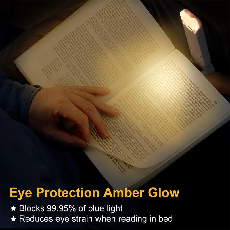 Rechargeable Book Reading Light | Brightness and Temperature Adjustable