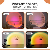 Sunset Lamp Projection Night Light lamp Light With Remote(PREMIUM QUALITY)