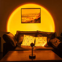 Sunset Lamp Projection Night Light lamp Light With Remote(PREMIUM QUALITY)