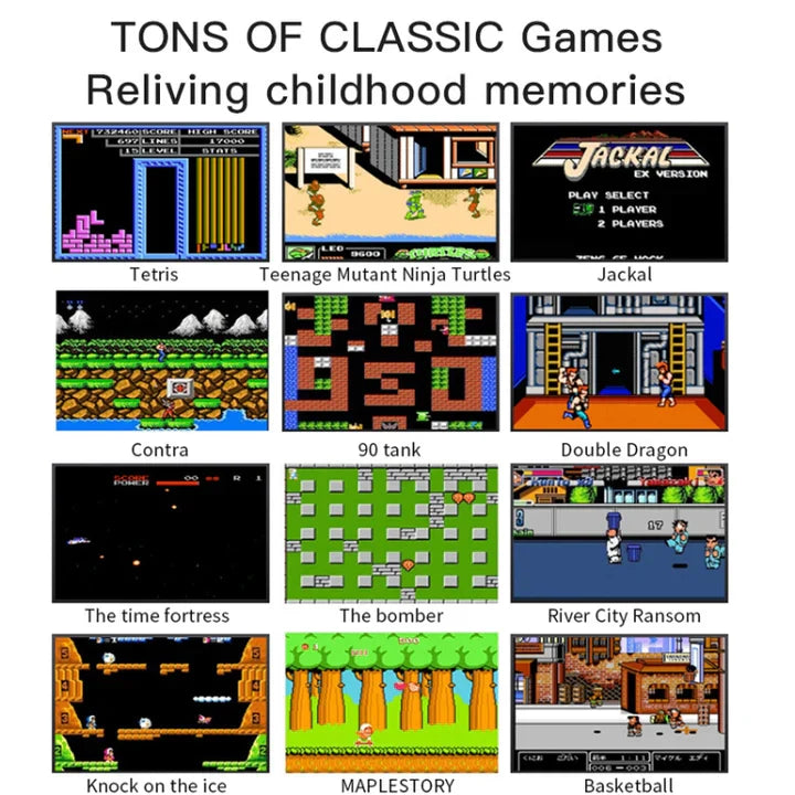 Retro GameBox 500 Games in 1 (Premium Quality) by Veraastore"