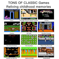 Retro GameBox 500 Games in 1 (Premium Quality) by Veraastore"