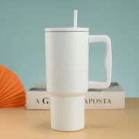 Pure Frost Minimal Tumbler (Classic White)