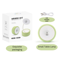 Tyre Wheel LED Table Lamps Desk Kids Bedroom Rechargeable Night Light