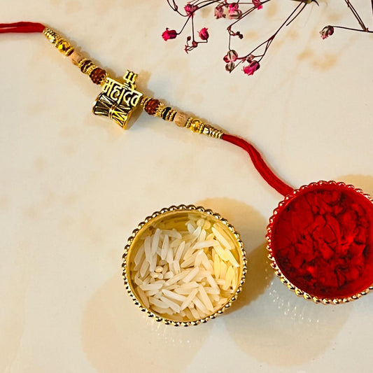 Mahadev theme Rakhi- for blessing of siblings bond